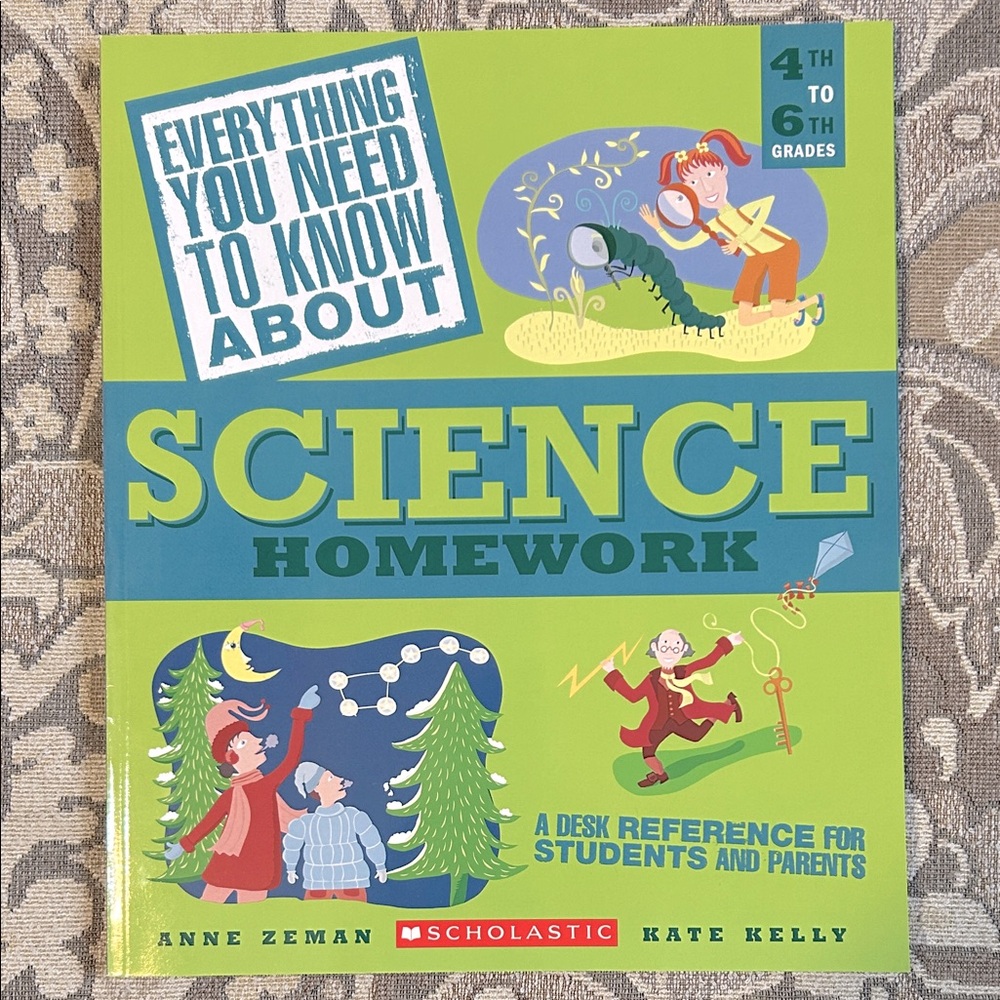 Everything You Need To Know About Science Homework Softcover Book